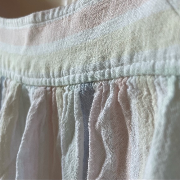 🌸3 for $30 GAP White Linen top women Summer Blouse - Picture 11 of 16